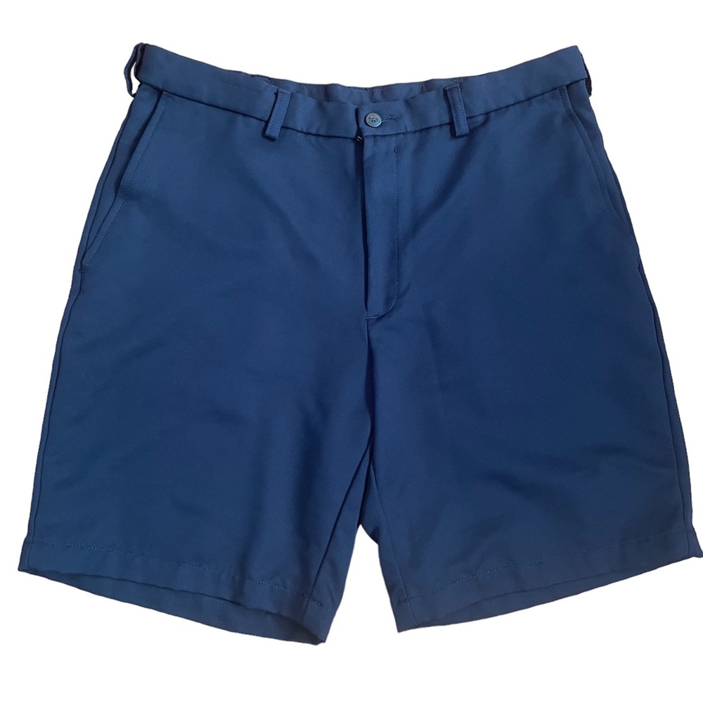 Haggar Navy Blue Golf Shorts Size 34
